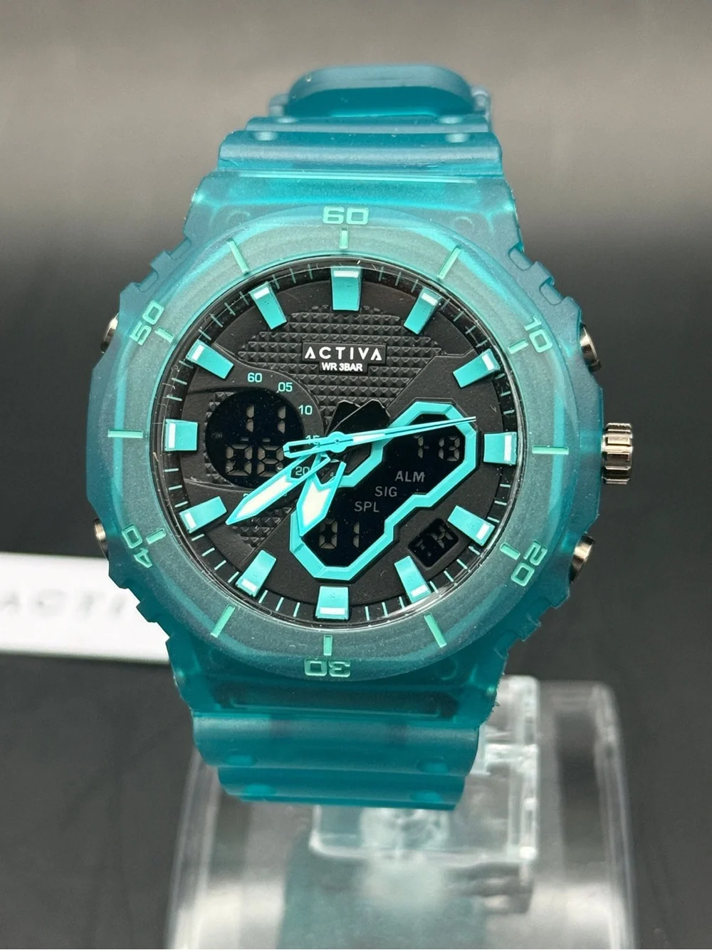 133: Activa ACW8120-004 Aqua Blue Ana-Digi Watch